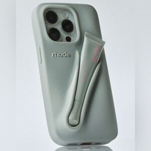 RHODE Light Gray Lip Case iPhone 15 Pro Max